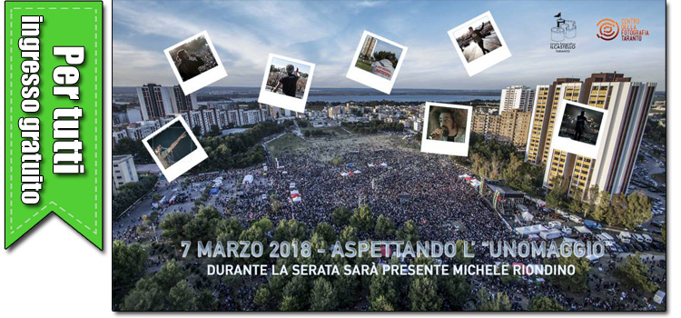 7 Marzo 2018 ore 19:00 7 Marzo 2018 ore 19:00