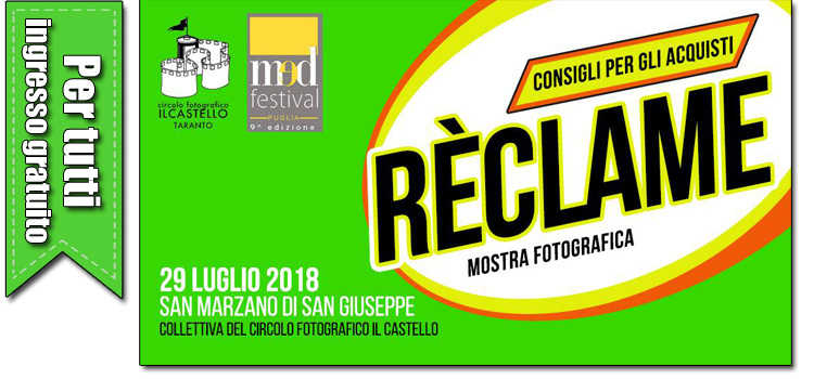 29-30 luglio 2018 – ore 20:30 29-30 luglio 2018 – ore 20:30